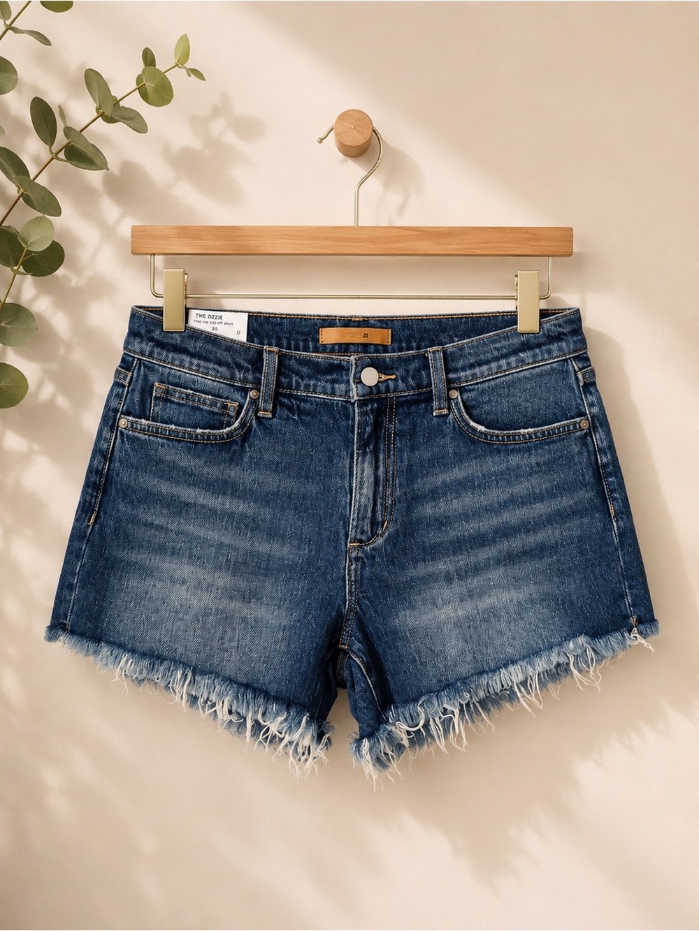 Joe’s Jeans Ozzie Vintage Stretch Mid Rise Cutoff Shorts Size 30 NWT